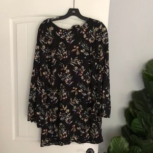 NWT Dexter black floral dress - Medium